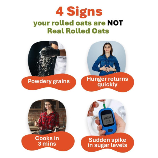 True Elements Rolled Oats 4kg - Protein Oats | 100% Wholegrain | Rolled Oats for Breakfast | High Fibre Cereals | Gluten Free | Oats for Weight Management True Elements Rolled Oats 4kg - Protein Oats | 100% Wholegrain | Rolled Oats for Breakfast | High Fibre Cereals | Gluten Free | Oats for Weight Management