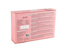 NutriGlow Natural’s English Rose Facial Kit with Natural Rose Extracts for Radiant & Glowing Skin, (250g+10ml)