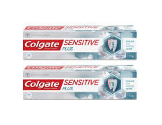 Colgate Sensitive Plus Sensitivity Relief Toothpaste, Pack Of 140g (70g X 2) , With PRO-ARGIN Technology, Clinically Proven Formula Provides INSTANT Relief From Tooth SensitivityÂ