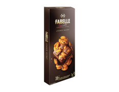 Fabelle Loaded Secret, 33% Whole Visible Almonds in Luxury Milk Chocolate Bar 114g