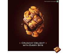 Fabelle Loaded Secret, 33% Whole Visible Almonds in Luxury Milk Chocolate Bar 114g