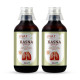Jiva Ayurveda Kasna Syrup 200ml | 100% Ayurvedic, Non-Sedative Formula Comforts All Types Of Coughs & Respiratory Issues | Helps With Bronchitis, Asthma & Other Bronchiole Disorders (Pack of 2)