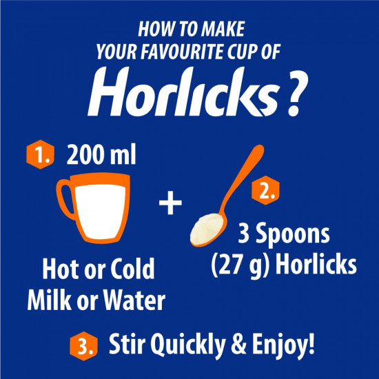 Horlicks Classic Malt Standard 400/450gm Pouch (weight may vary)