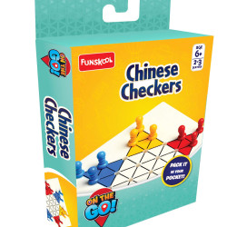 Funskool Travel Chinese Checkers - Classic Strategy Board Game for Kids & Family
