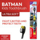 Colgate Kid's Batman Anti cavity extra Soft with Tongue Cleaner Toothbrush - 1 pc | Motu Patlu Anticavity Toothpaste for Kids - 80g + 80g (Bubble Fruit Flavor)