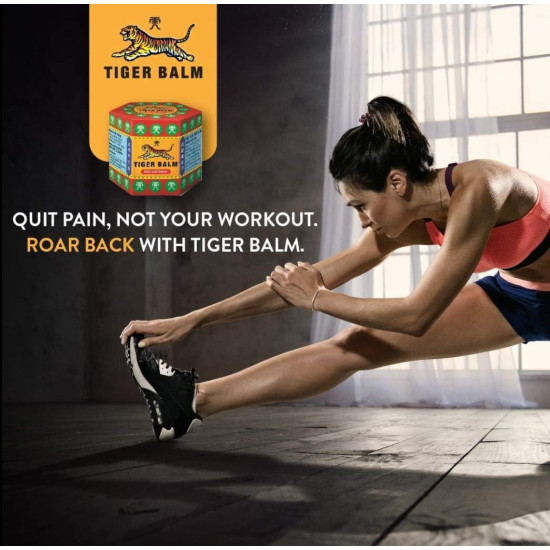Tiger Balm Red Ointment | 9ml each | Pack of 6 | Ayurvedic Pain Relief Balm | for Effective Relief from Joint Pain, Back Pain, Body Pain, Knee Pain, Muscular Ache & Sprain | Combo Pack Tiger Balm Red Ointment | 9ml each | Pack of 6 | Ayurvedic Pain Relief Balm | for Effective Relief from Joint Pain, Back Pain, Body Pain, Knee Pain, Muscular Ache & Sprain | Combo Pack