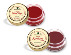 Organic Netra Sindoor/Kumkum Paste | Waterproof Long lasting, Smudge Proof Sindoor | Pure and Natural Deep Red Colour, Long lasting | Enriched with Natural and Organic Ingredients -8gm (Maroon & Red)