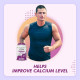 HealthyHey Nutrition Calcium And Vitamin D3 Capsules | Calcium Capsules For Women & Men | Calcium Magnesium Supplements with Vitamin D3 + K2 MK7 - Bone Health & Joint Support (120 Capsules | 100% Veg)