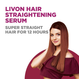 Livon Serum for Women for All Hair Types, For Frizz-free, Smooth