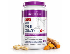 HealthyHey Nutrition NTC II Type 2 Collagen, Supports Cartilage and Joints, Pack of 30 Capsules