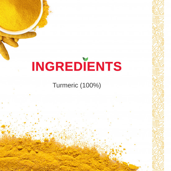 Sunrise Pure, Turmeric Powder - 500 grams (Pouch)