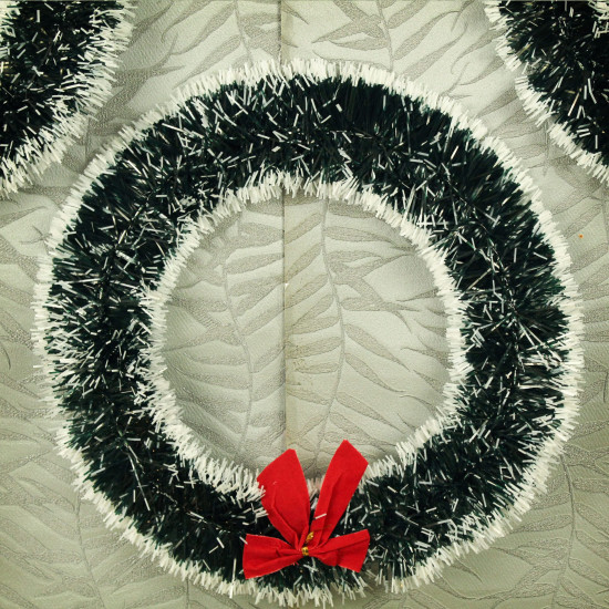 TIED RIBBONS Set of 3 Christmas Wreaths for Decoration Front Door Tree Wall Hanging Ornaments Artificial Pine Garland Xmas Decor - Christmas Decorations Items for Home