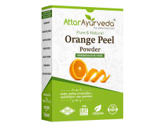 Attar Ayurveda Orange Peel Powder For Face Skin Whitening (200 Grams)