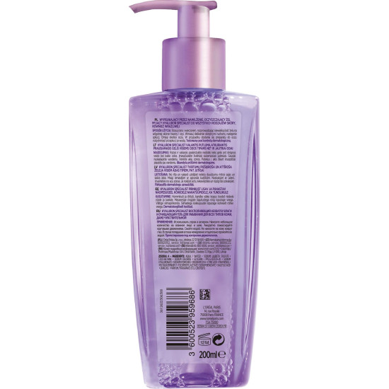 L'Oreal Paris Hyaluron Expert Replumping Face Wash with Hyaluronic Acid, 200ml