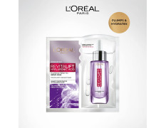L'Oréal Paris Revitalift Serum Sheet Face Mask, Fresh Mix, With Hyaluronic Acid + Natural Algae, 33g
