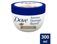 Dove Intense Damage Repair For All Types Hair Mask Formulated With 1/4Th Moisturizing Cream & Keratin Actives (300 Ml)