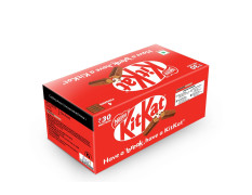 KitKat Love Break, 4 Finger, Chocolate Coated Wafer, Pack Of 21 Units x 38.5 G Each, 808.5 G