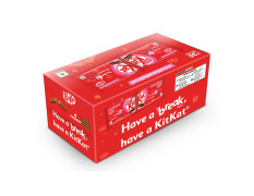 KitKat Love Break, 4 Finger, Chocolate Coated Wafer, Pack Of 21 Units x 38.5 G Each, 808.5 G