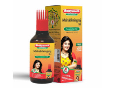 Baidyanath Maha Bhringraj Hair Oil - 200 ml | Mahabhringraj Tel | 100% Ayurvedic Oil