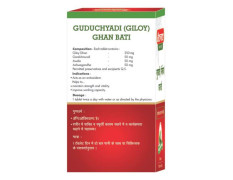 Baidyanath Guduchyadi Giloy Ghan Bati - 60 Tablets | Helps to Boost Immunity | Blood Purification