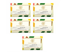 KHADI NATURAL Mix Fruit Soap (Pack of 5)