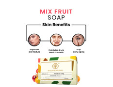 KHADI NATURAL Mix Fruit Soap (Pack of 5)
