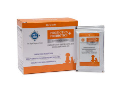 PET360 PROBIOTICS + PREBIOTICS Gut Wellness Formula for Dogs & Cats | Probiotic Supplement | Prevents Diarrhea & Indigestion | Cat & Dog Gut Health Supplement for Improved Immunity - 20 Sachets