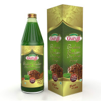 Jai Guruji Brahmi Badam Dry Fruit Syrup Sharbat, Instant Refreshing Drink For Summer (Mix With Milk Only) 750Ml - Instant