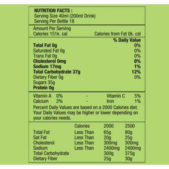 Jai Guruji Brahmi Badam Dry Fruit Syrup Sharbat, Instant Refreshing Drink For Summer (Mix With Milk Only) 750Ml - Instant
