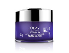Olay Retinol Night Cream- Mini |with Retinol & Niacinamide |Wake up to plump and bouncy skin from Day 1 |Suitable for Normal, Dry, Oily & Combination skin |8 gm