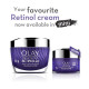 Olay Retinol Night Cream- Mini |with Retinol & Niacinamide |Wake up to plump and bouncy skin from Day 1 |Suitable for Normal, Dry, Oily & Combination skin |8 gm