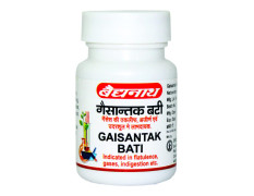 Baidyanath Gaisantak Bati - 50 Tablets - Ayurvedic Supplement for Acidity & Stomach Health