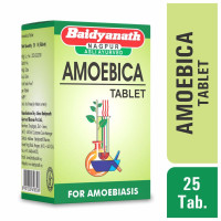 Baidyanath Amoebica I Ayurvedic Diarrhea Medicine I Pack of 1-25Tab