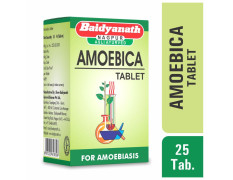 Baidyanath Amoebica I Ayurvedic Diarrhea Medicine I Pack of 1-25Tab