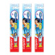 Colgate Kids Wonder Woman Extra- Soft Toothbrush (5+ Years) - 1 Pc (Pack Of 3), Manual, Blue