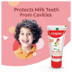 Colgate Kids Anticavity Toothpaste for 3-5 Years, 160g (80g x 2), Natural Strawberry Flavour, 0% Artificial Substances