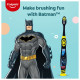 Colgate Kids Batman Manual Toothbrush for 5+ years, Pack of 3, Extra Soft Bristles with Tongue Cleaner,Multicolor