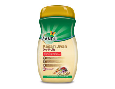 Zandu Kesari Jivan Dry Fruits Chyawanprash 900g, For 2X Immunity, Builds Energy, Strength and Stamina, Improves Vitality and Vigour