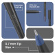 Pentonic 0.7mm Ball Point Pen Blister Pack | Black Body | Blue Ink | Set of 10 Pens