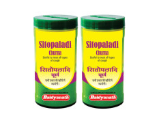 Baidyanath Asli Ayurved Sitopaladi Churna I For Dry & Wet Cough I For Fatigue I 60 Gms (Pack of 2)