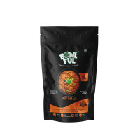 Bowlful Jain Pav Bhaji - Rich Tomato Gravy with Mashed Vegetables