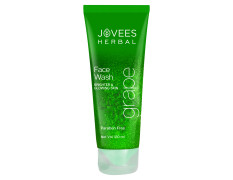 Jovees Herbal Grape Face Wash With Grape Seed & Orange Peel Extracts | For Brighter & Glowing Skin | Reduces Uneven Skin Tone & Fine Lines | For All Skin Types 120 ML