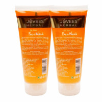Jovees Herbal De-Tan Face Wash For Women/Men | Tan Removal, Brightening and Glowing Skin | 100% Natural | Exofoliating and Clarifying 120 ML (Pack of 2)
