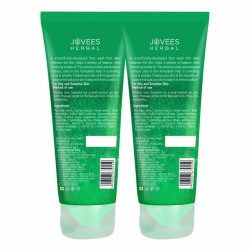 Jovees Herbal Tea Tree Oil Control Face Wash | For Women/Men | For Oily & Acne Prone Skin | With Vitamin E & Tea Tree Oil | Prevents Pimple & Acne Breakout 120 ML (Pack of Two)