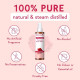 WishCare 100% Pure & Natural Rose Water For Face, Skin & Hair - Rose Water Toner for Glowing Skin - Free from Paraben & Alcohol 200ml