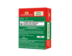 Aashirvaad Sambar Masala, 100g, Blended Spice for Authentic Taste and Colour