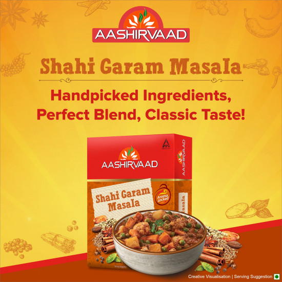 Aashirvaad Shahi Garam Masala, 100g, Blended Spice for Authentic Taste and Colour
