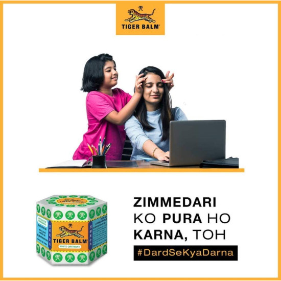 Tiger Balm White Ointment | 21ml each | Pack of 6 | Ayurvedic Pain Relief Balm | for Fast Effective Relief from Headache, Stuffy Nose, Nasal Congestion | Combo Pack Tiger Balm White Ointment | 21ml each | Pack of 6 | Ayurvedic Pain Relief Balm | for Fast Effective Relief from Headache, Stuffy Nose, Nasal Congestion | Combo Pack