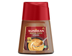 Sunbean Beaten Caffe Strong, 125g | Rich, Creamy Strong Beaten Coffee | Whipped Coffee Paste | Jar