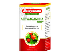 Baidyanath Asli Ayurved Ashwagandha Tablet | Immunity Booster | Antioxidant | Rejuvenate Mind & Body - 60 Tablets